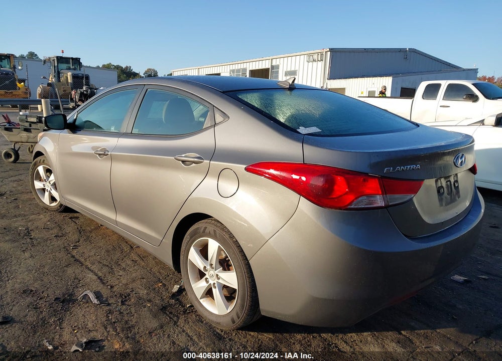 2013 HYUNDAI ELANTRA GLS VIN: 5NPDH4AEXDH312556