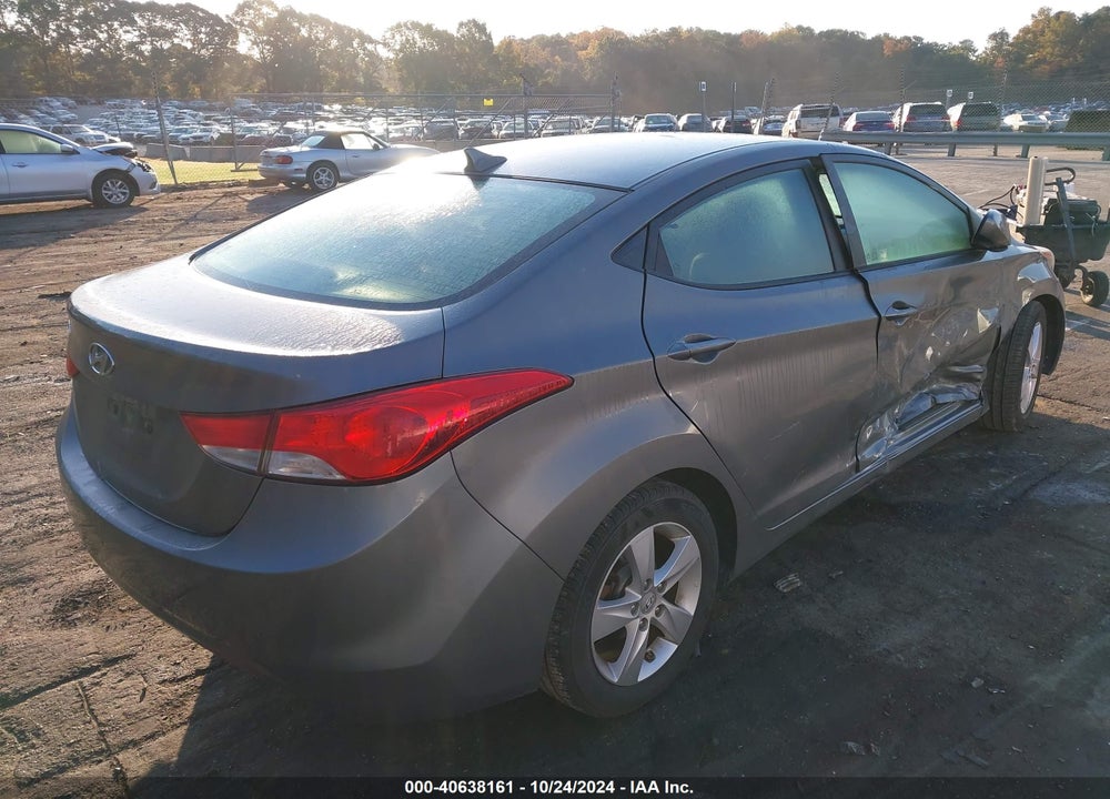 2013 HYUNDAI ELANTRA GLS VIN: 5NPDH4AEXDH312556