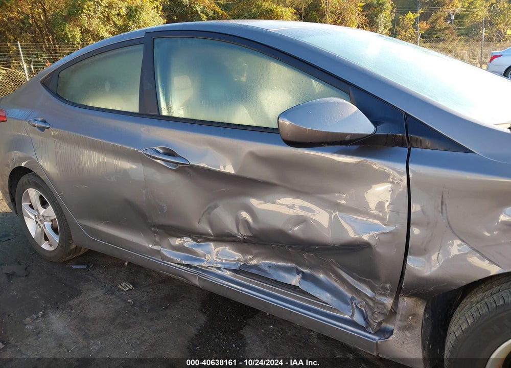 2013 HYUNDAI ELANTRA GLS VIN: 5NPDH4AEXDH312556