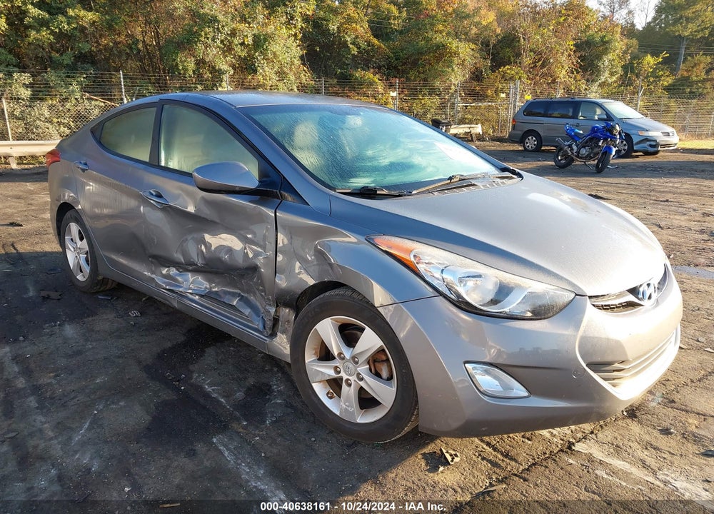 2013 HYUNDAI ELANTRA GLS VIN: 5NPDH4AEXDH312556