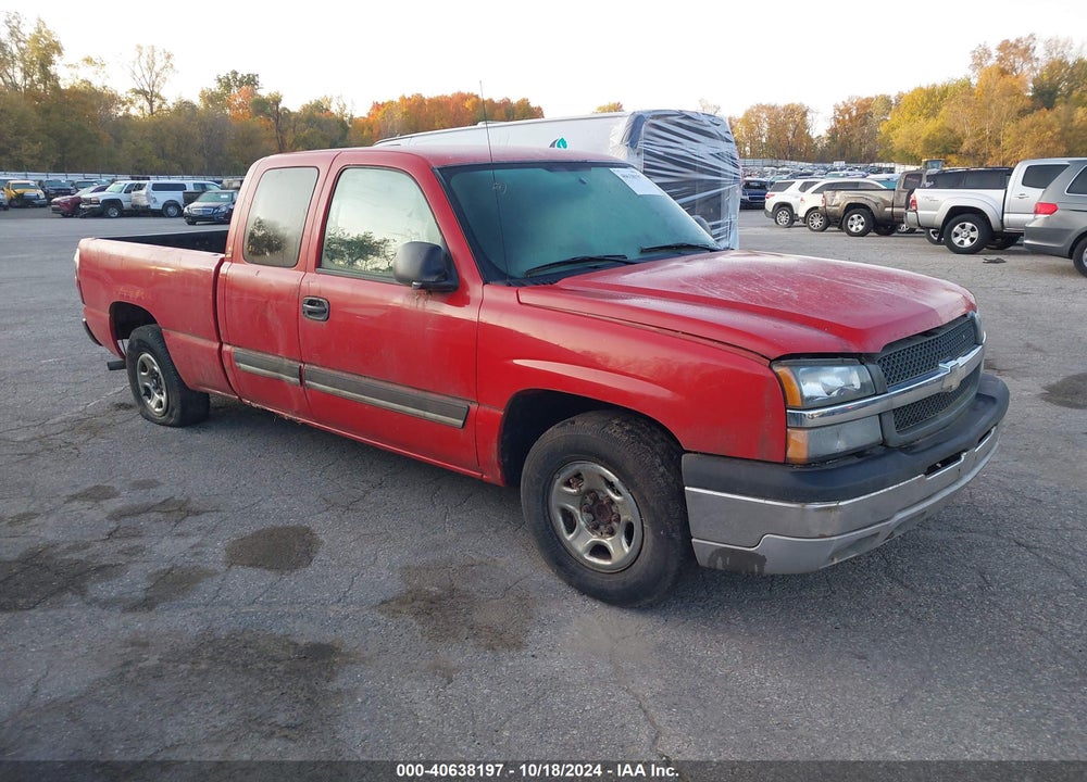 2004 CHEVROLET SILVERADO 1500 VIN: 1GCEC19X84Z263096