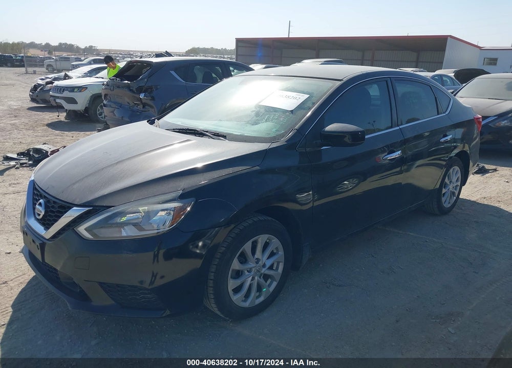 2019 NISSAN SENTRA SV VIN: 3N1AB7AP8KL606013