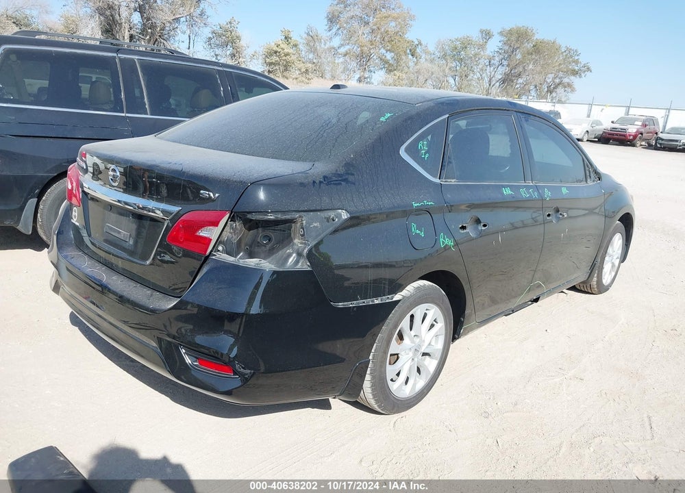 2019 NISSAN SENTRA SV VIN: 3N1AB7AP8KL606013