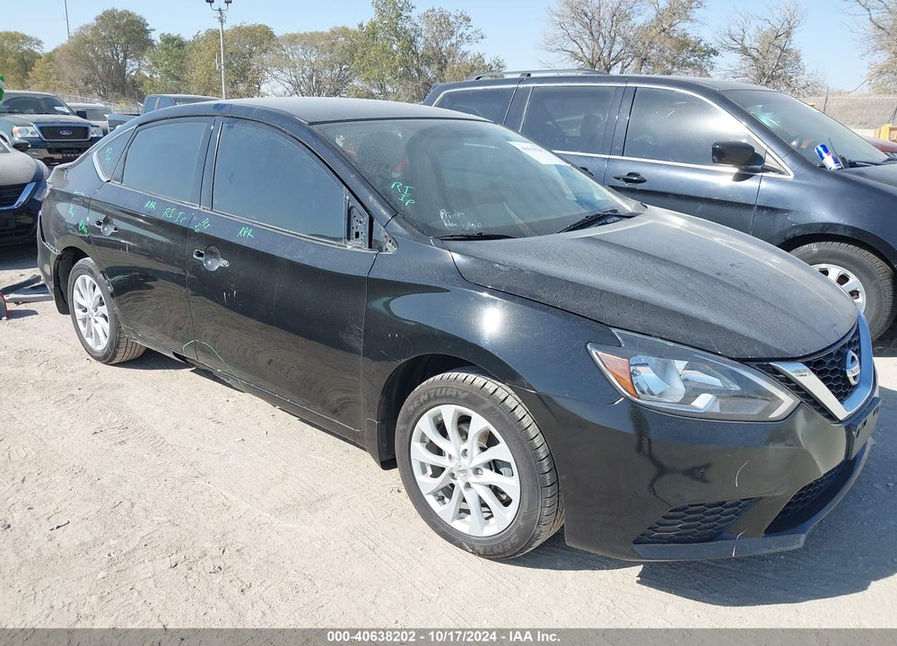 2019 NISSAN SENTRA SV VIN: 3N1AB7AP8KL606013