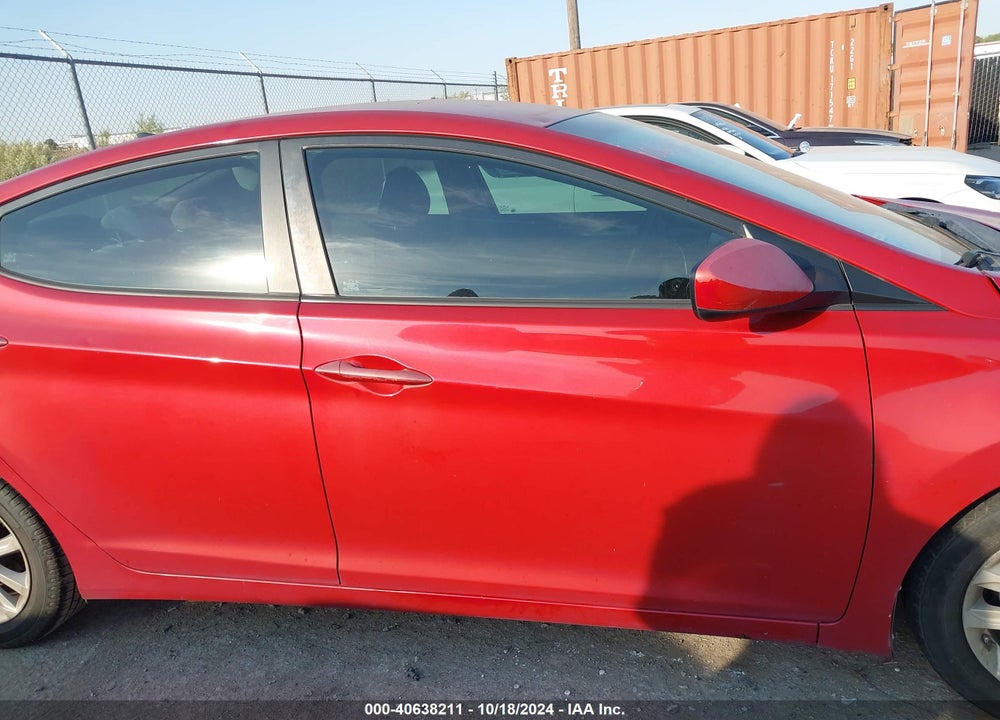 2016 HYUNDAI ELANTRA SE VIN: KMHDH4AEXGU543690