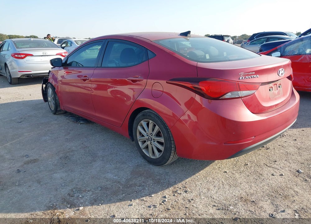 2016 HYUNDAI ELANTRA SE VIN: KMHDH4AEXGU543690