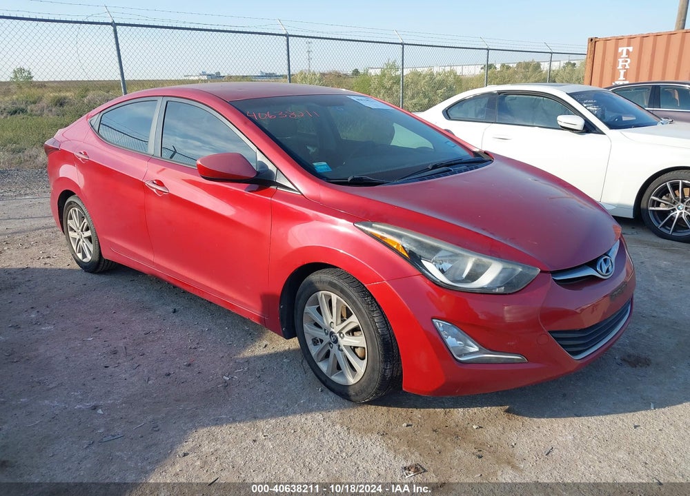 2016 HYUNDAI ELANTRA SE VIN: KMHDH4AEXGU543690