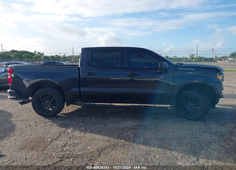 2023 CHEVROLET SILVERADO 1500 2WD SHORT BED CUSTOM VIN: 3GCPABEK4PG224735