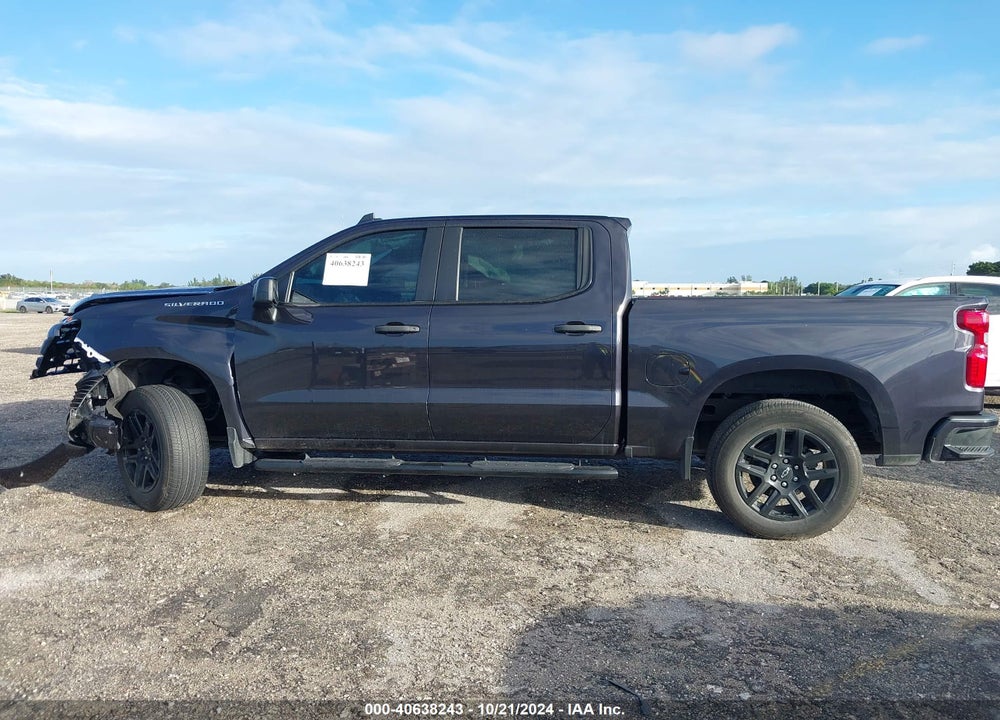 2023 CHEVROLET SILVERADO 1500 2WD SHORT BED CUSTOM VIN: 3GCPABEK4PG224735