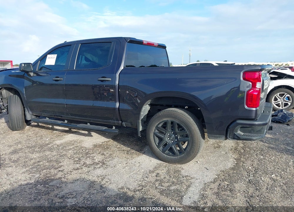 2023 CHEVROLET SILVERADO 1500 2WD SHORT BED CUSTOM VIN: 3GCPABEK4PG224735