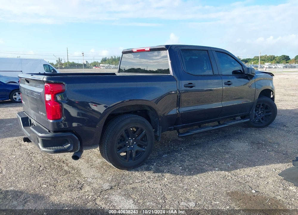 2023 CHEVROLET SILVERADO 1500 2WD SHORT BED CUSTOM VIN: 3GCPABEK4PG224735