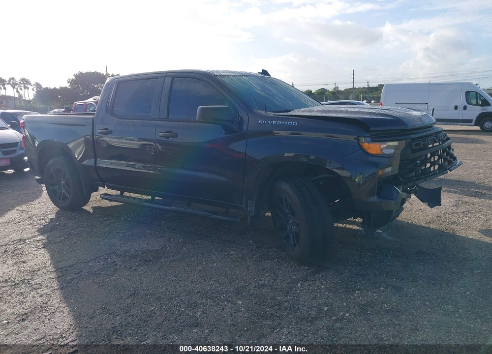 2023 CHEVROLET SILVERADO 1500 2WD SHORT BED CUSTOM VIN: 3GCPABEK4PG224735