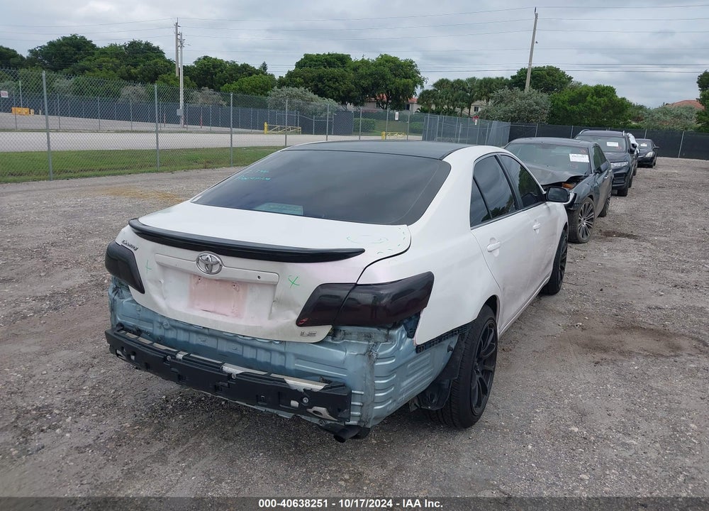 2008 TOYOTA CAMRY LE VIN: 4T1BE46K08U730114