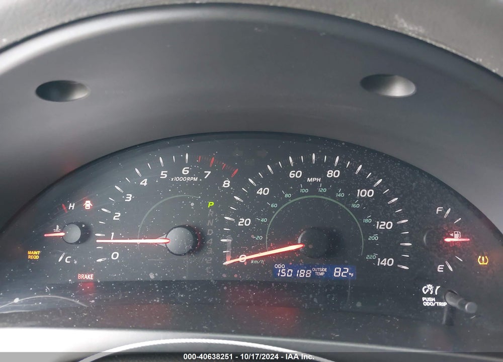 2008 TOYOTA CAMRY LE VIN: 4T1BE46K08U730114
