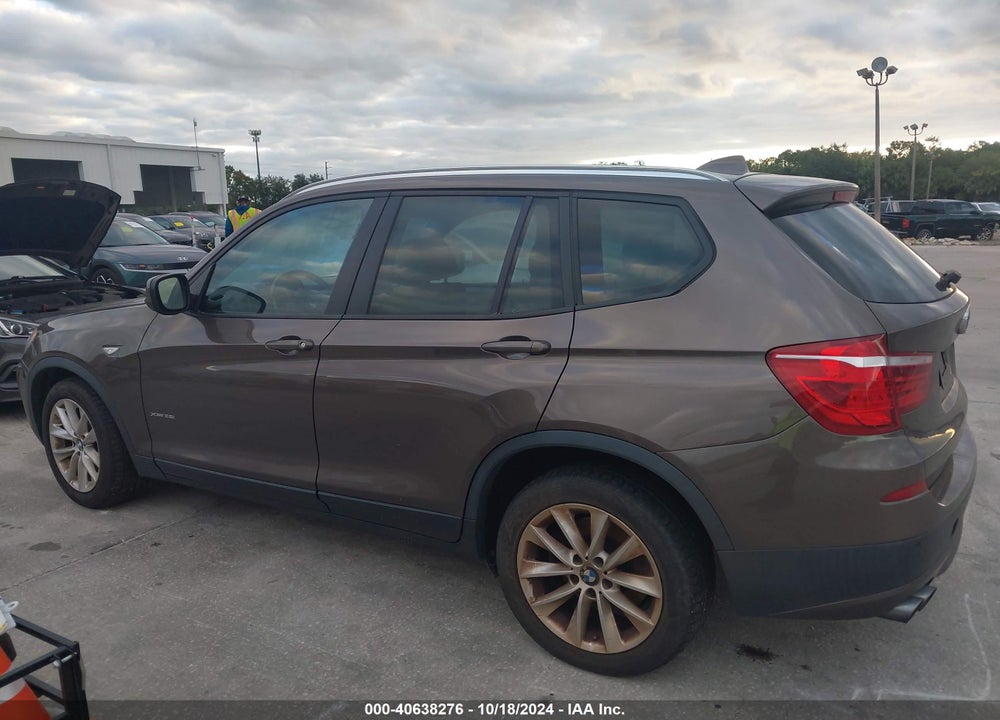 2014 BMW X3 XDRIVE28I VIN: 5UXWX9C52E0D15862