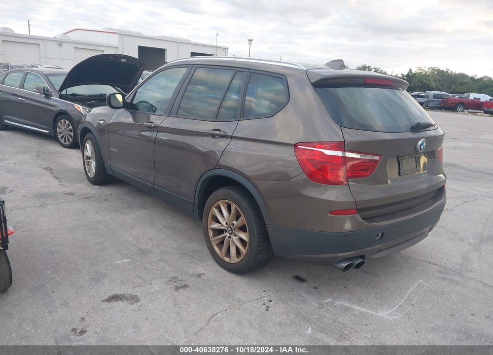 2014 BMW X3 XDRIVE28I VIN: 5UXWX9C52E0D15862