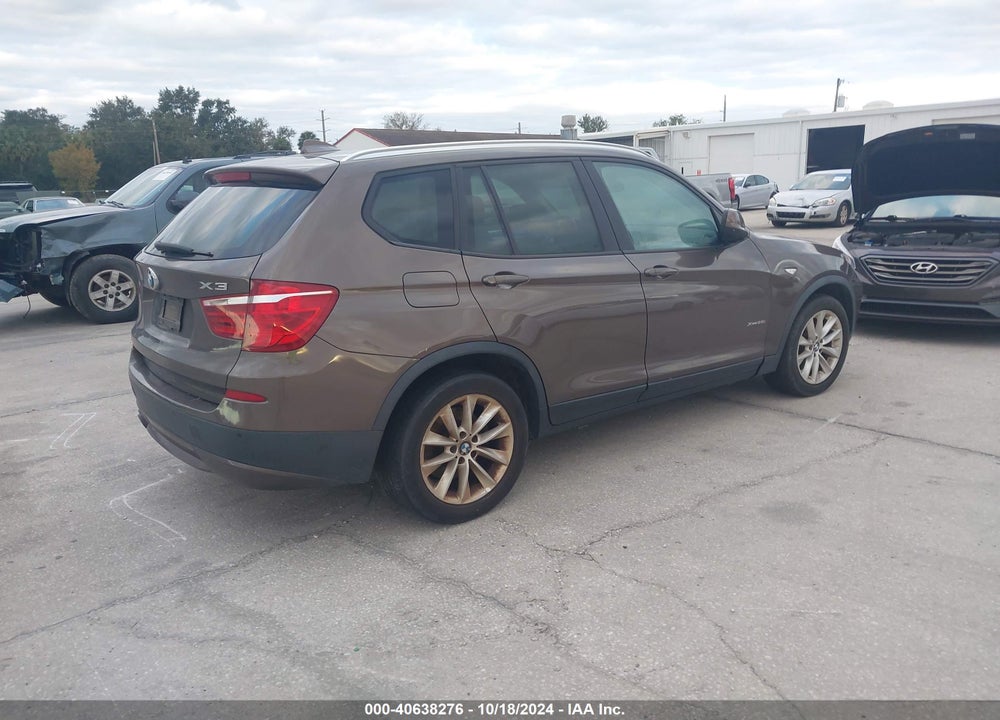 2014 BMW X3 XDRIVE28I VIN: 5UXWX9C52E0D15862