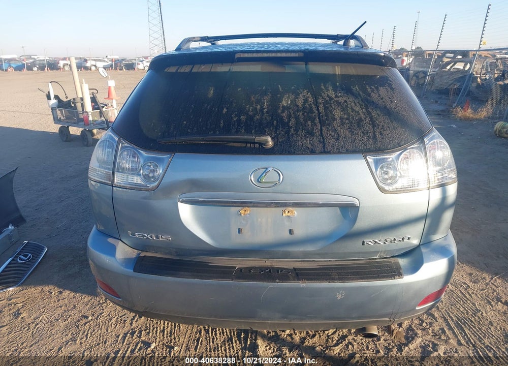 2009 LEXUS RX 350 VIN: 2T2GK31U69C078535