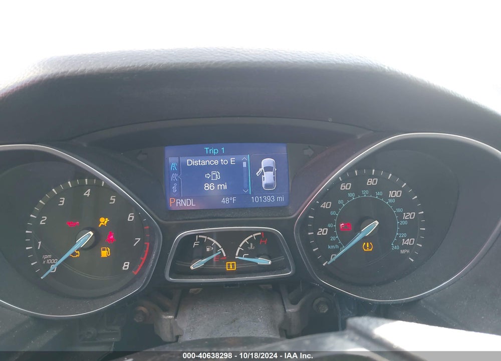 2013 FORD FOCUS SE VIN: 1FADP3F23DL270244