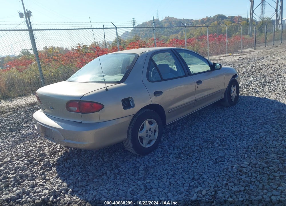 2002 CHEVROLET CAVALIER VIN: 1G1JC524627143403