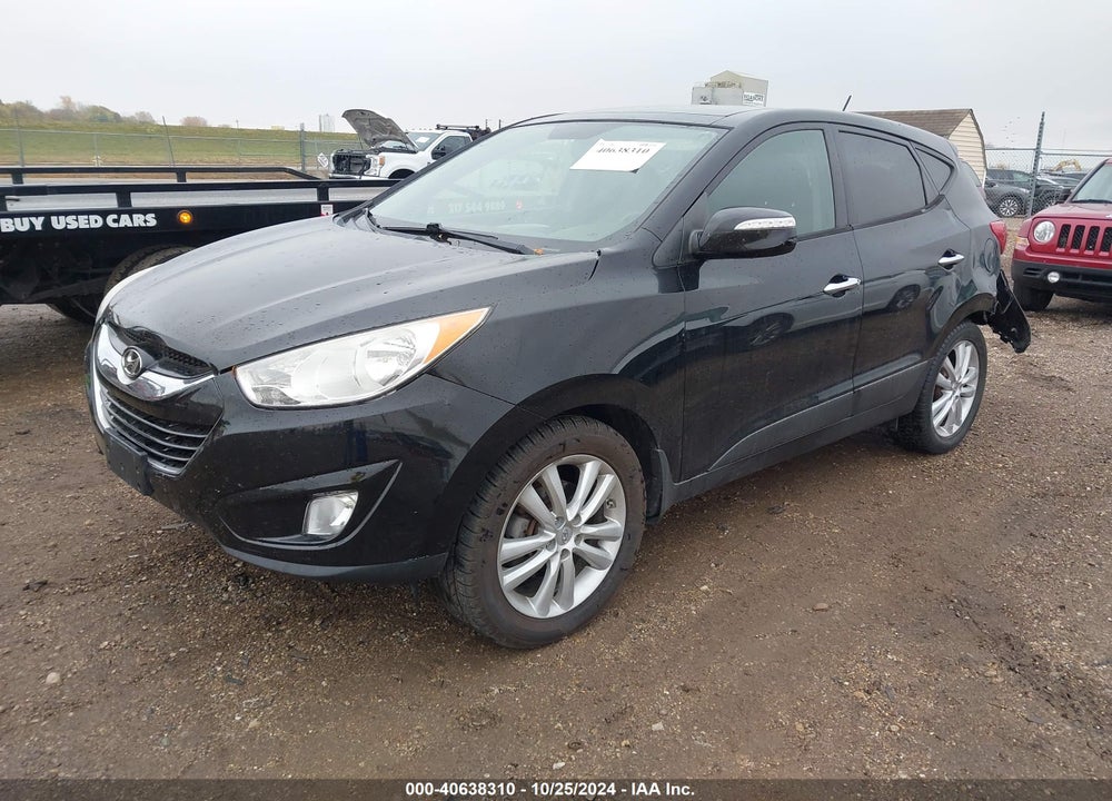 2011 HYUNDAI TUCSON LIMITED VIN: KM8JUCAC6BU227218
