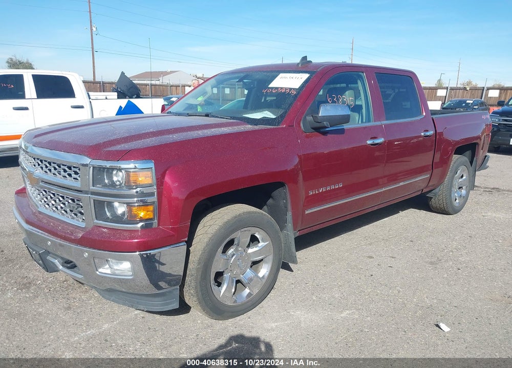 2015 CHEVROLET SILVERADO 1500 1LZ VIN: 3GCUKSEJ2FG333443