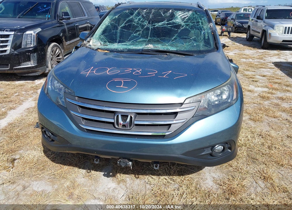 2013 HONDA CR-V EX-L VIN: 5J6RM3H74DL034276