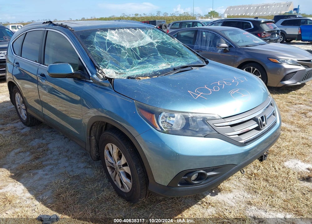 2013 HONDA CR-V EX-L VIN: 5J6RM3H74DL034276