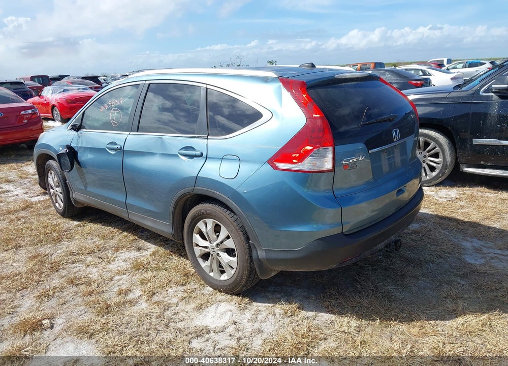 2013 HONDA CR-V EX-L VIN: 5J6RM3H74DL034276