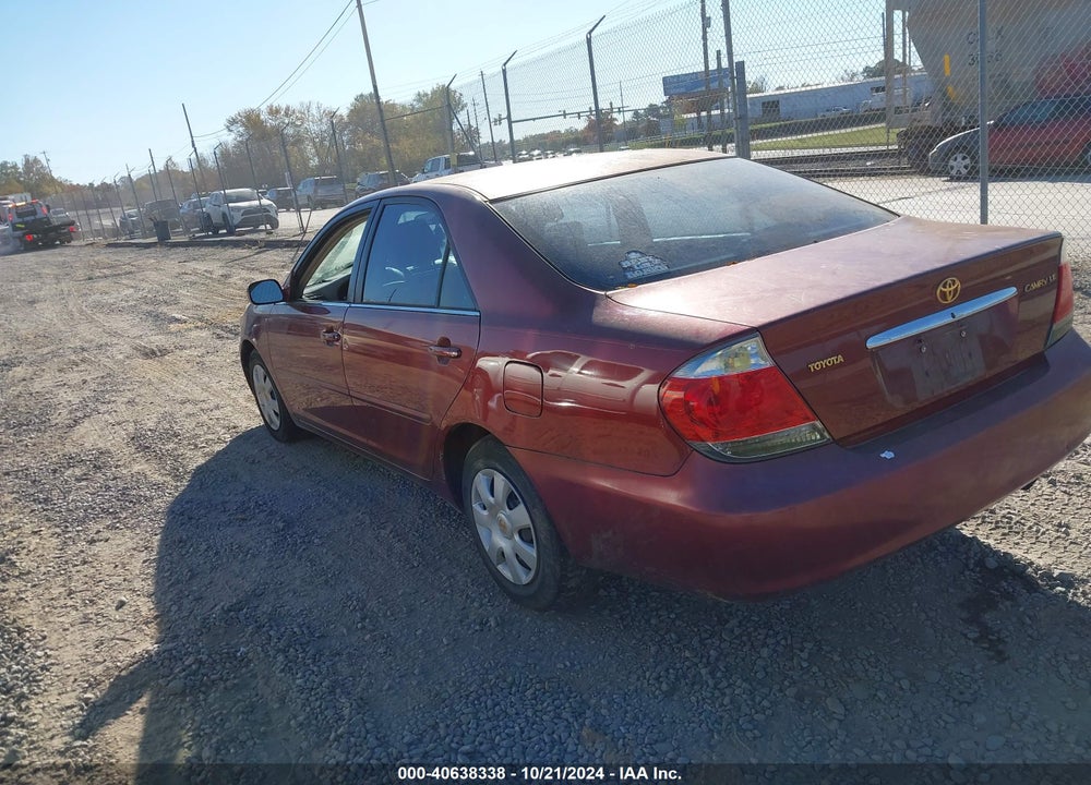 2005 TOYOTA CAMRY LE VIN: 4T1BE32K25U076955