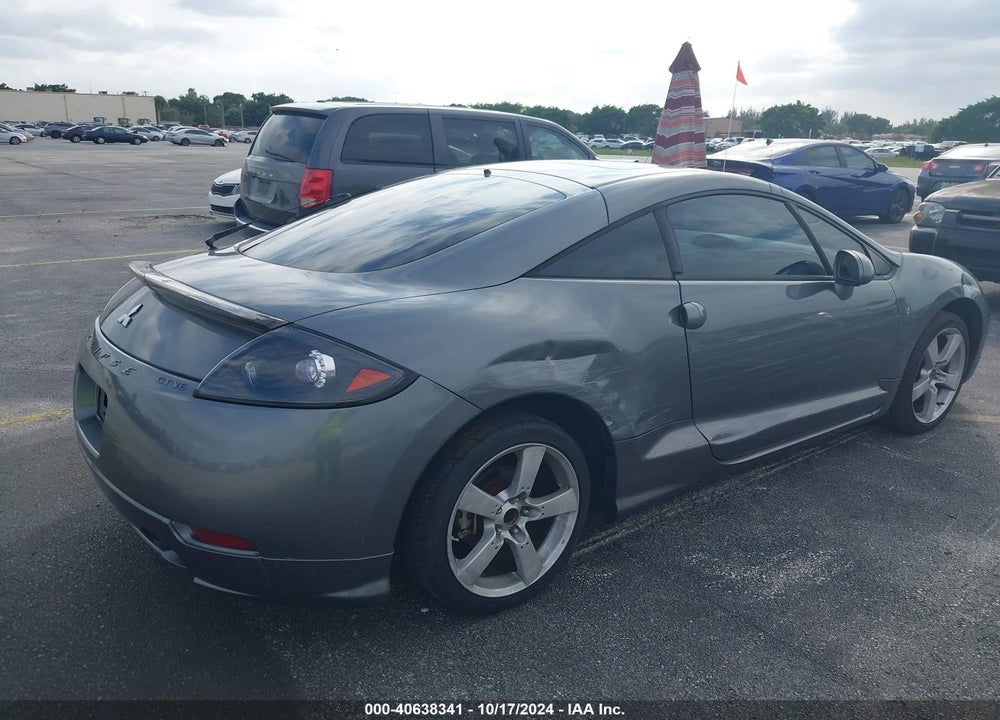 2006 MITSUBISHI ECLIPSE GT VIN: 4A3AK44TX6E042906