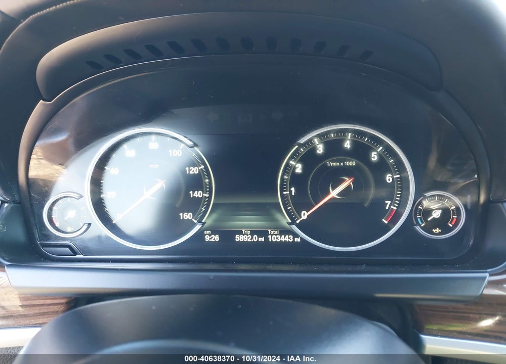 2017 BMW 650I GRAN COUPE XDRIVE VIN: WBA6D6C50HG388470