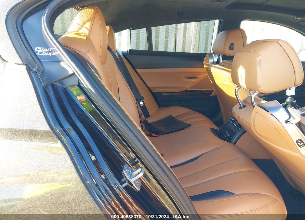 2017 BMW 650I GRAN COUPE XDRIVE VIN: WBA6D6C50HG388470
