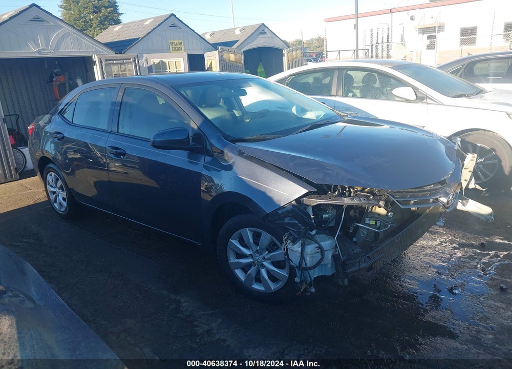2016 TOYOTA COROLLA LE VIN: 5YFBURHE8GP390654