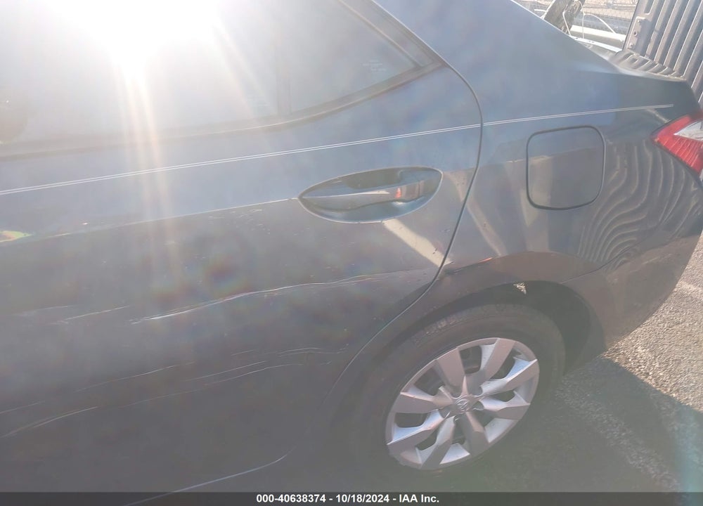 2016 TOYOTA COROLLA LE VIN: 5YFBURHE8GP390654