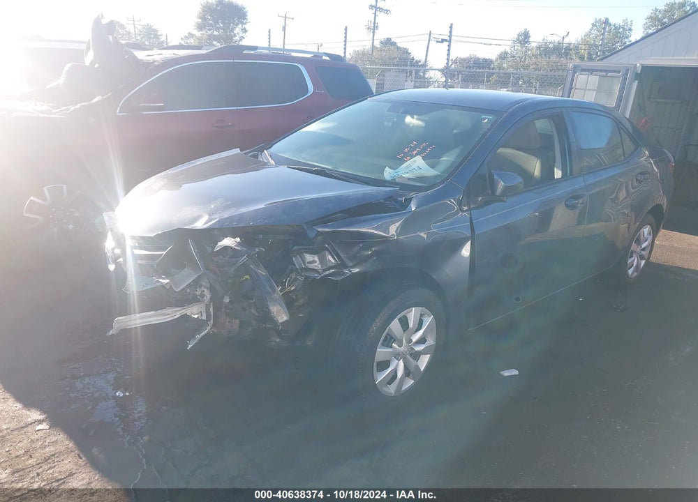 2016 TOYOTA COROLLA LE VIN: 5YFBURHE8GP390654