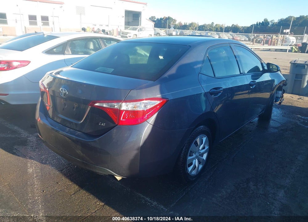 2016 TOYOTA COROLLA LE VIN: 5YFBURHE8GP390654