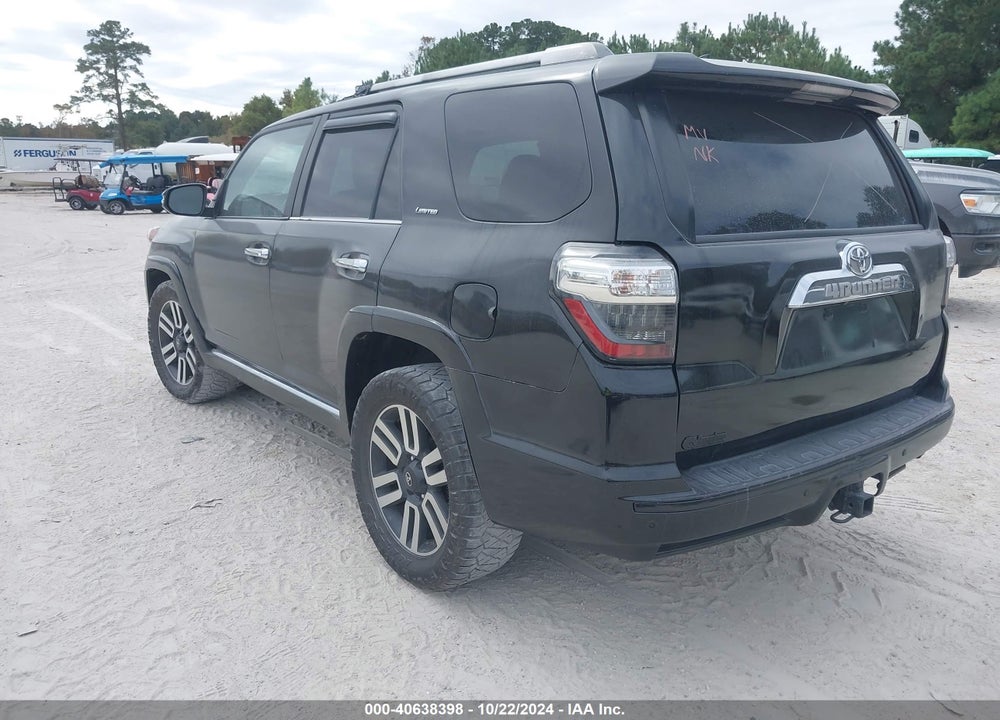 2014 TOYOTA 4RUNNER LIMITED VIN: JTEZU5JR9E5065540