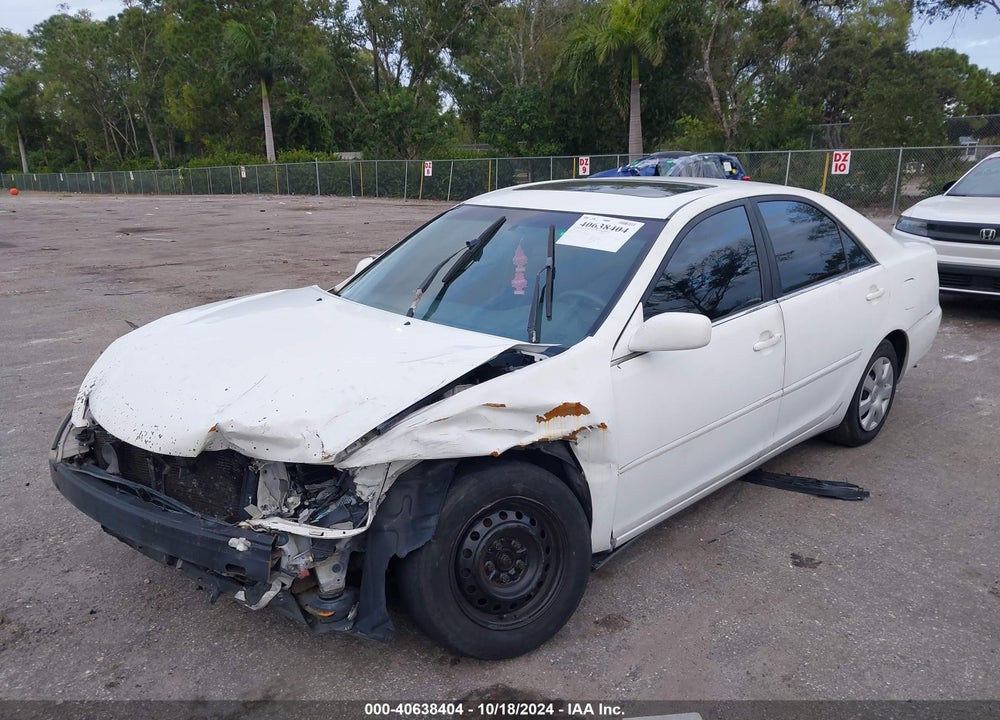 2006 TOYOTA CAMRY LE VIN: 4T1BE32K46U712275