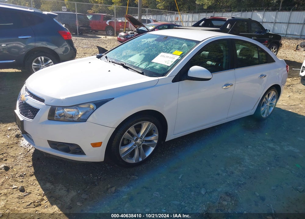 2014 CHEVROLET CRUZE LTZ VIN: 1G1PG5SB7E7303483