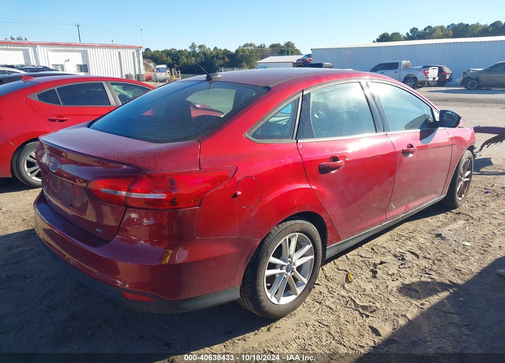 2015 FORD FOCUS SE VIN: 1FADP3F21FL330976