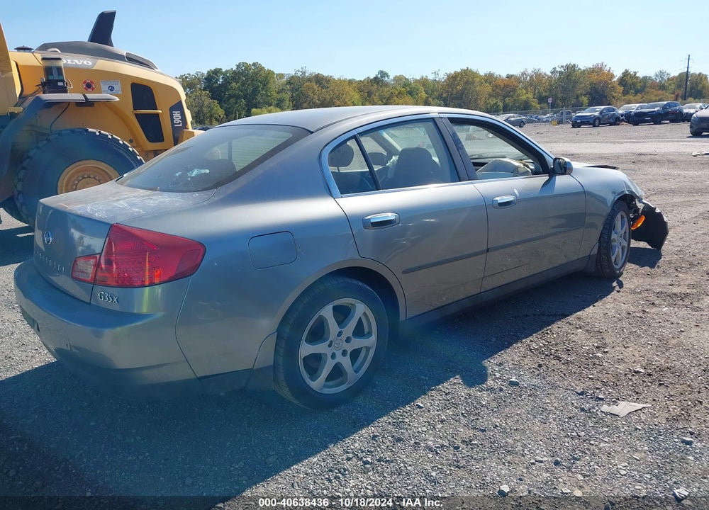 2004 INFINITI G35X VIN: JNKCV51F14M719219