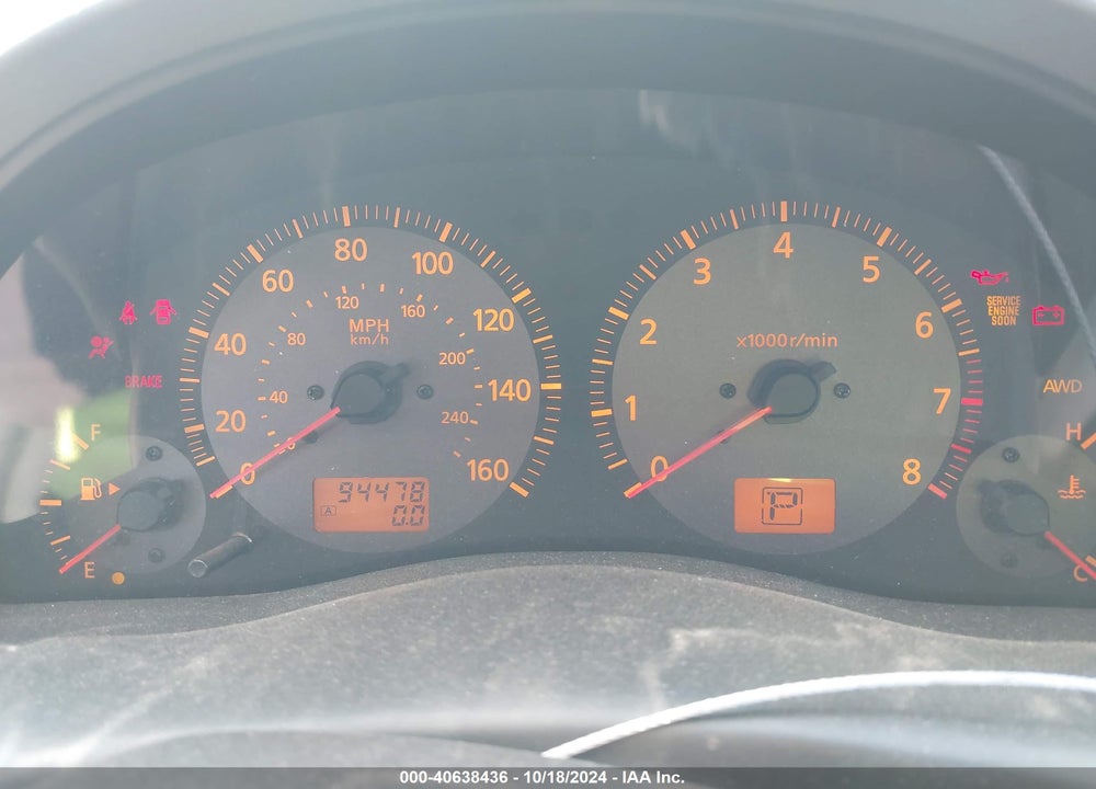 2004 INFINITI G35X VIN: JNKCV51F14M719219
