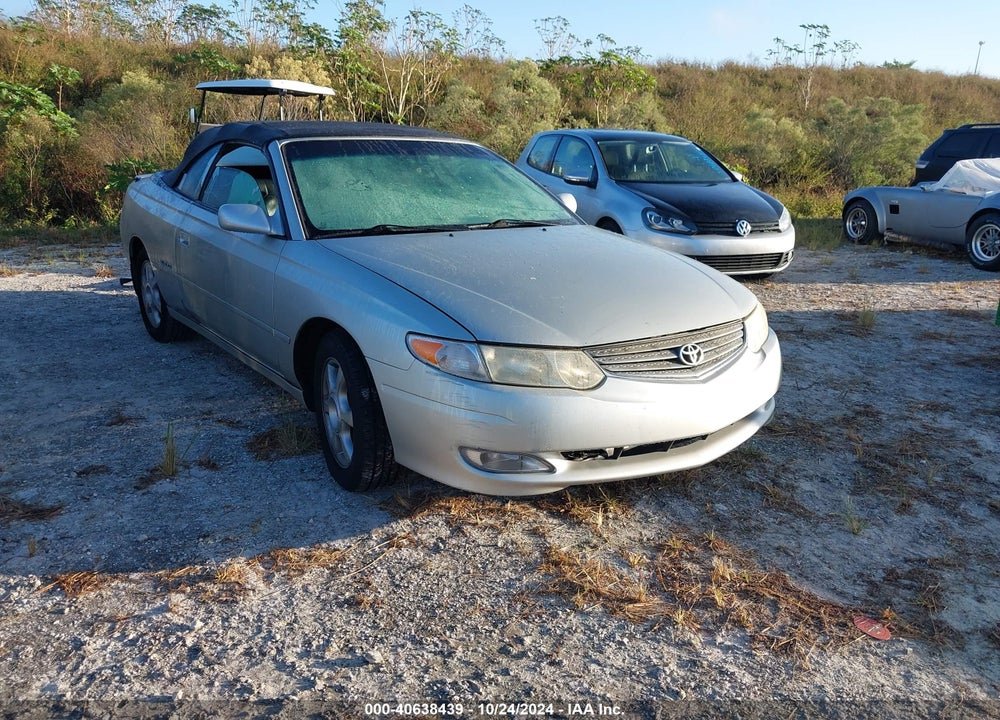 2003 TOYOTA CAMRY SOLARA SLE V6 VIN: 2T1FF28P73C607867
