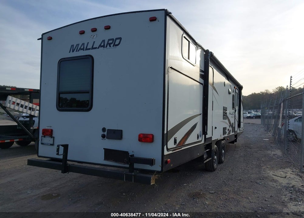 2019 TRAILER MALLARD TRAVEL VIN: 5SFNB3426KE402668