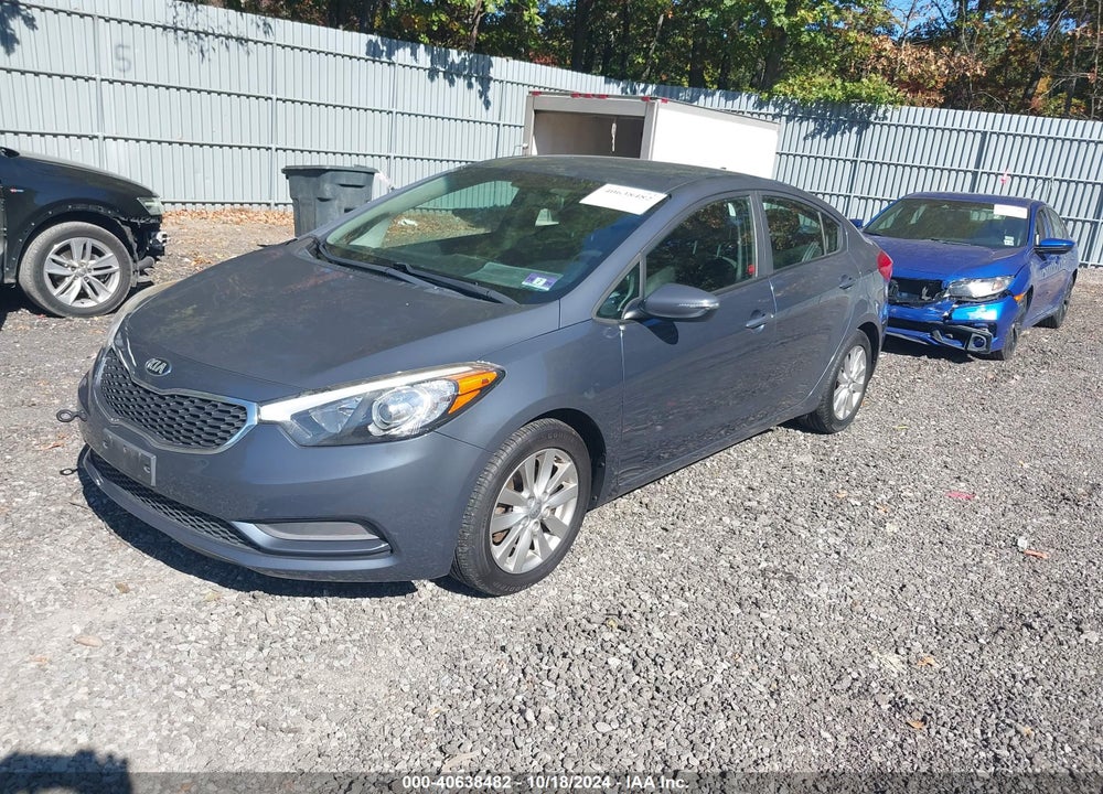 2016 KIA FORTE LX VIN: KNAFX4A60G5610443