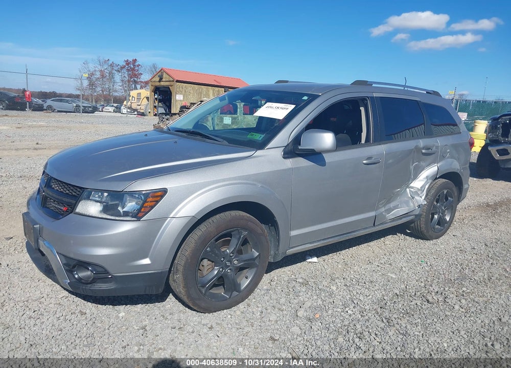 2018 DODGE JOURNEY CROSSROAD AWD VIN: 3C4PDDGG9JT526418