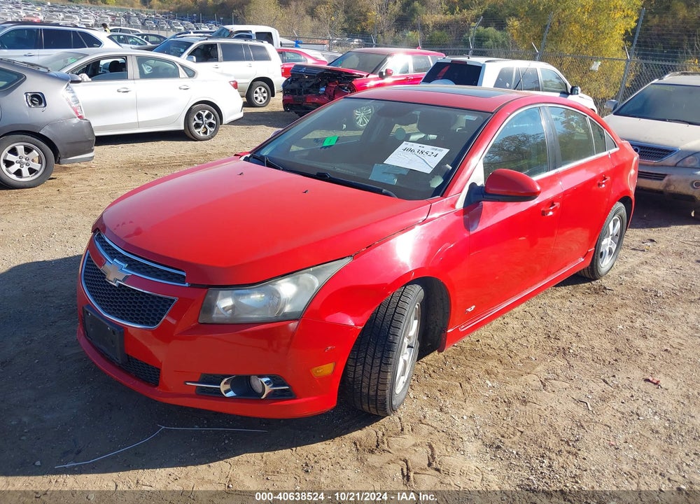 2012 CHEVROLET CRUZE 1LT VIN: 1G1PF5SC7C7321278