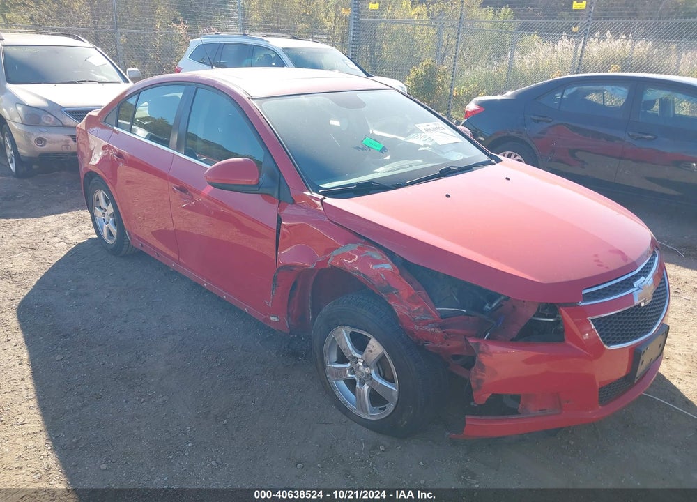 2012 CHEVROLET CRUZE 1LT VIN: 1G1PF5SC7C7321278