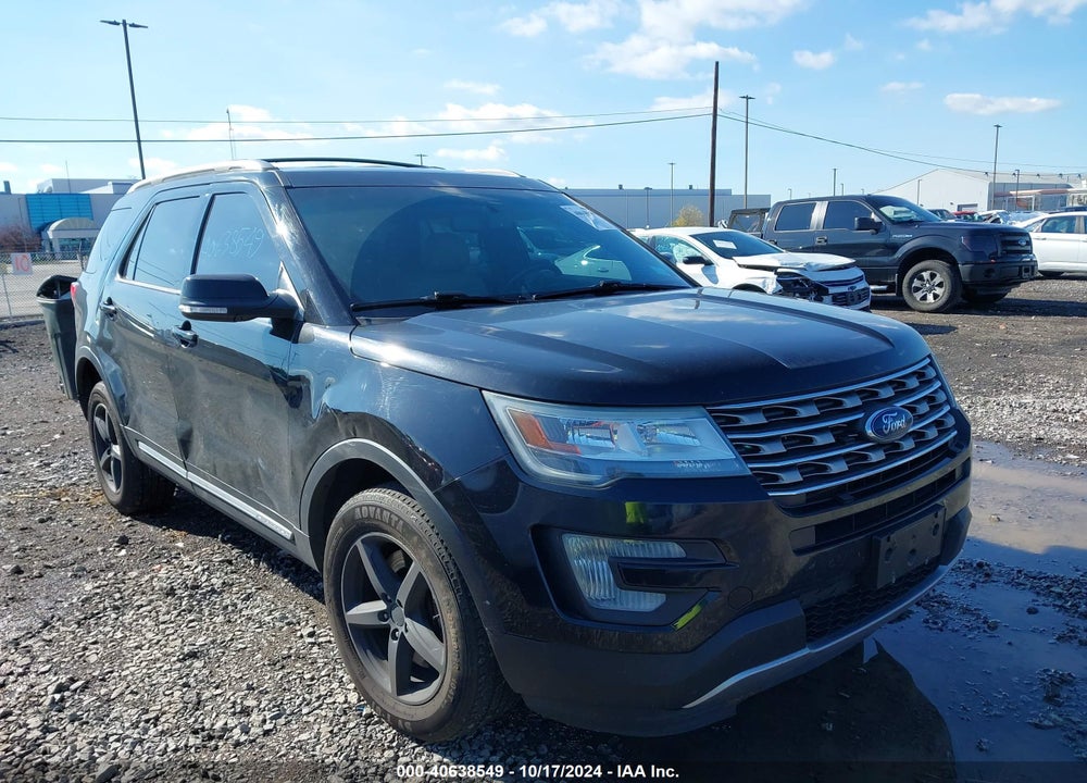 2016 FORD EXPLORER XLT VIN: 1FM5K8D85GGB30397